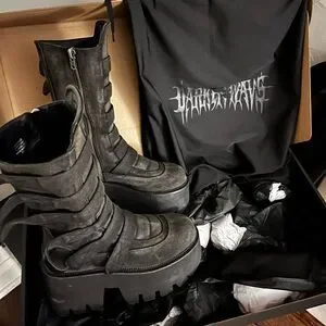靴 dollskill darker wavs boots Shoes | Darker Wavs Dollskill Platform Boots | Poshmark